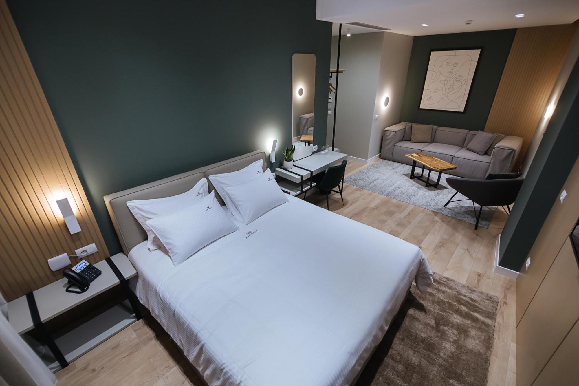 Park Plazza Hotell Korce Rom bilde